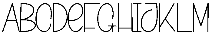 History Wonderful Font UPPERCASE