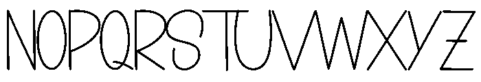 History Wonderful Font UPPERCASE