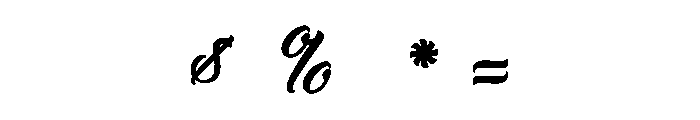 History come Regular Font OTHER CHARS