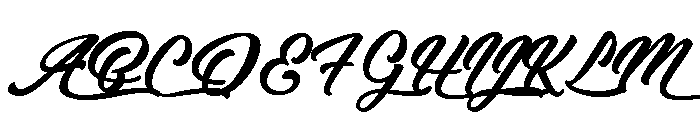 History come Regular Font UPPERCASE