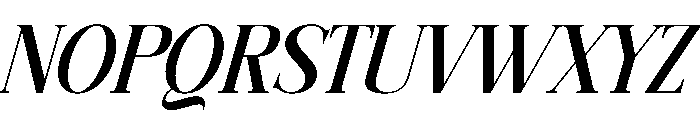 History of Miracles Italic Italic Font UPPERCASE