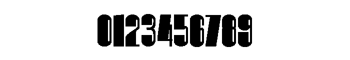 Hitrogent ExtBlk UltCond Font OTHER CHARS
