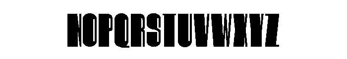 Hitrogent ExtBlk UltCond Font UPPERCASE