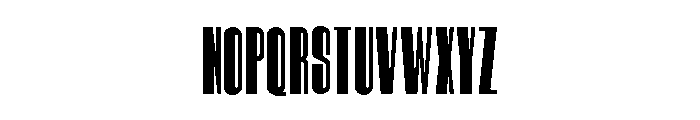 Hitrogent Med UltCond Font UPPERCASE