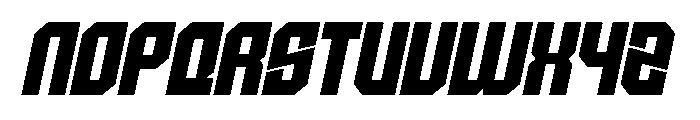 Hiyuga Italic Font UPPERCASE