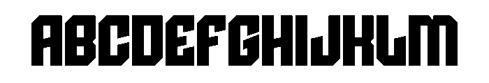 Hiyuga Regular Font UPPERCASE