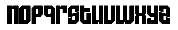 Hiyuga Regular Font LOWERCASE