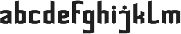 HIGH CONSEQUENCES Bold otf (700) Font LOWERCASE