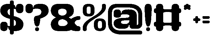 HIGH ENERGY Bold otf (700) Font OTHER CHARS