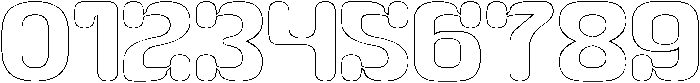 HIGH ENERGY-Hollow otf (400) Font OTHER CHARS
