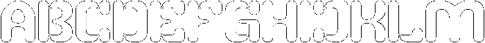 HIGH ENERGY-Hollow otf (400) Font UPPERCASE