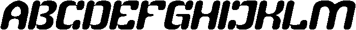 HIGH ENERGY Italic otf (400) Font UPPERCASE