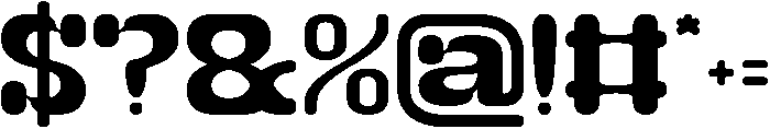 HIGH ENERGY otf (400) Font OTHER CHARS