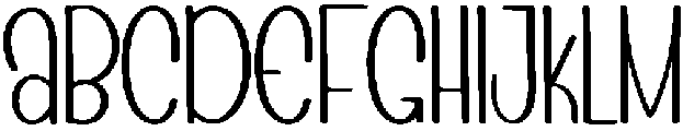 HIGHLAND Regular otf (400) Font UPPERCASE