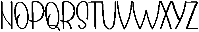 HIGHLAND Regular otf (400) Font LOWERCASE
