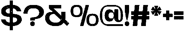HIMER Grunge otf (400) Font OTHER CHARS