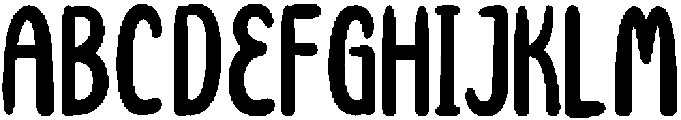 HIROSHIMA otf (400) Font UPPERCASE
