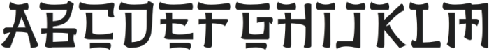 HIZUNA Light otf (300) Font UPPERCASE