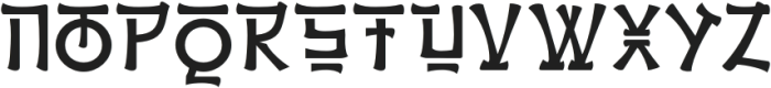 HIZUNA Light otf (300) Font UPPERCASE