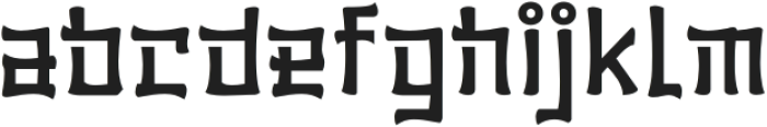 HIZUNA Light otf (300) Font LOWERCASE