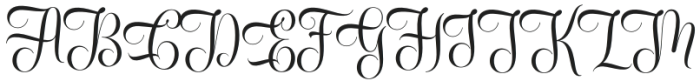 Hi Margaret Regular otf (400) Font UPPERCASE