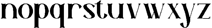 Hiback otf (400) Font LOWERCASE
