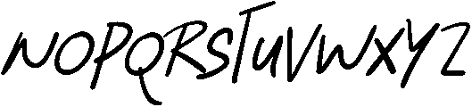 Hibiscus otf (400) Font UPPERCASE