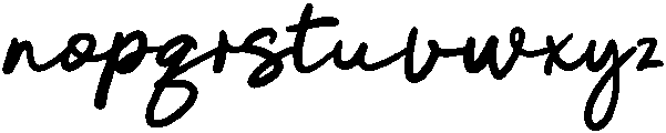 Hibiscus otf (400) Font LOWERCASE