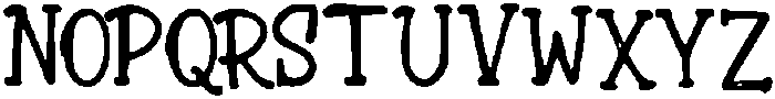 Hicozu ttf (400) Font UPPERCASE