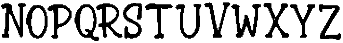 Hicozu ttf (400) Font LOWERCASE