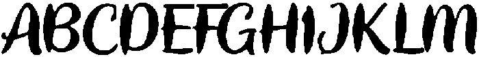 Hidawi ttf (400) Font UPPERCASE
