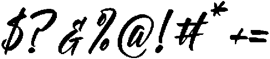 Hidden Chills otf (400) Font OTHER CHARS