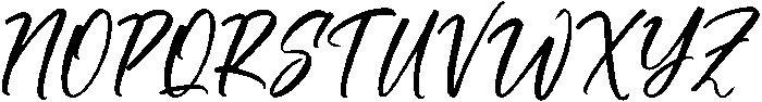 Hidden Chills otf (400) Font UPPERCASE