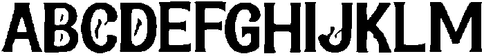 Hidiqe ttf (400) Font UPPERCASE