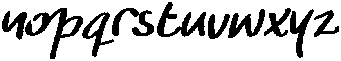 Hidoku otf (400) Font LOWERCASE