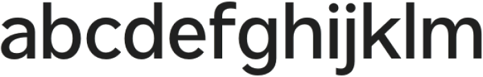 Hidone Reguler otf (400) Font LOWERCASE