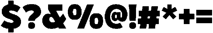 Hidophin Black otf (900) Font OTHER CHARS