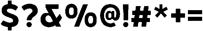 Hidophin-Bold otf (700) Font OTHER CHARS