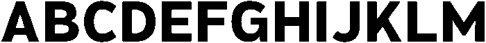 Hidophin-Bold otf (700) Font UPPERCASE