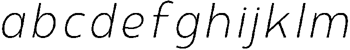 Hidophin Extra Light Italic otf (200) FONT