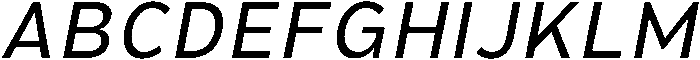 Hidophin-Italic otf (400) Font UPPERCASE
