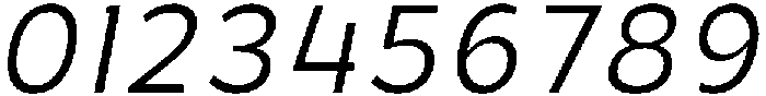 Hidophin Light Italic otf (300) Font OTHER CHARS