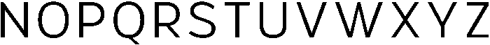 Hidophin Light otf (300) Font UPPERCASE