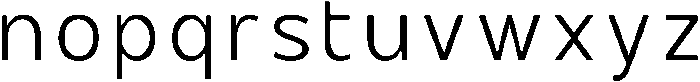 Hidophin Light otf (300) Font LOWERCASE
