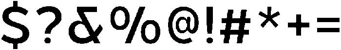 Hidophin Medium otf (500) Font OTHER CHARS