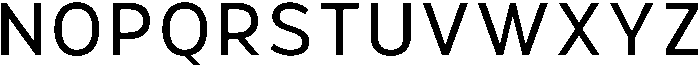 Hidophin-Regular otf (400) Font UPPERCASE