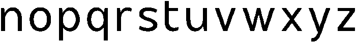 Hidophin-Regular otf (400) Font LOWERCASE