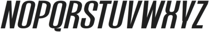 Hierarkie Medium Slanted otf (500) Font UPPERCASE