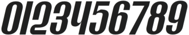 Hierarkie Semi Bold Slanted otf (600) Font OTHER CHARS