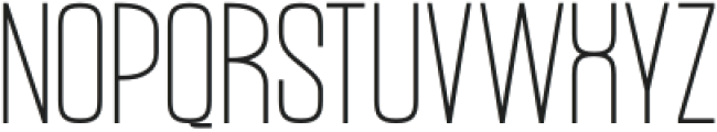 Hierarkie Thin otf (100) Font UPPERCASE
